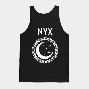 Nyx Greek Goddess of Night Symbol Tank Top